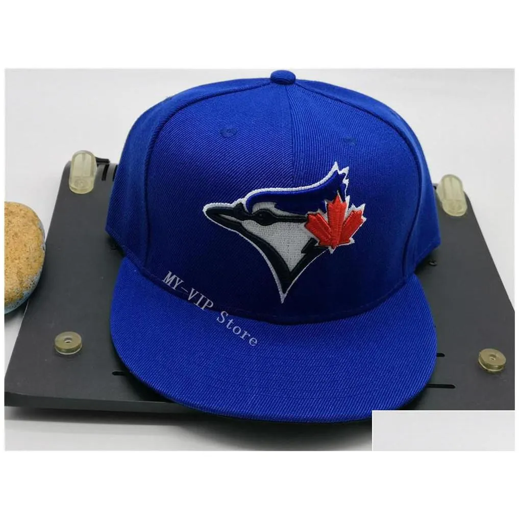 ball caps top sale toronto fitted hats on field baseball adt flat visor hip hop royalu blue color cap for men and women drop deliver