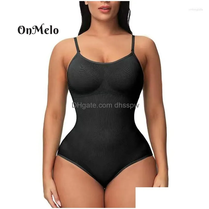 womens shapers onmelo seamless shapewear  bodysuit womens slimming waist trainer body shaper tummy control bulifter corset
