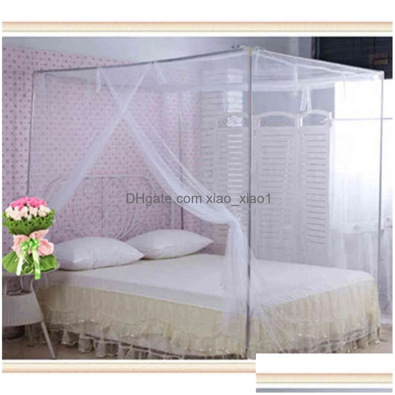 Mosquito Net 1Pc Fly Repellent Home Summer Bedroom Encryption Nets 15 M Bed Student Dormitory Party 150X200Cm 2111061799162 Drop Del Dhwdq