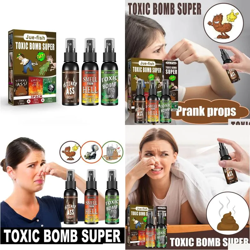 Other Festive & Party Supplies Surprise Strong Stink Spray Smelly Joke Prank Liquid Ass Fart For Kids And Family Home Garden Festive P Dhjio