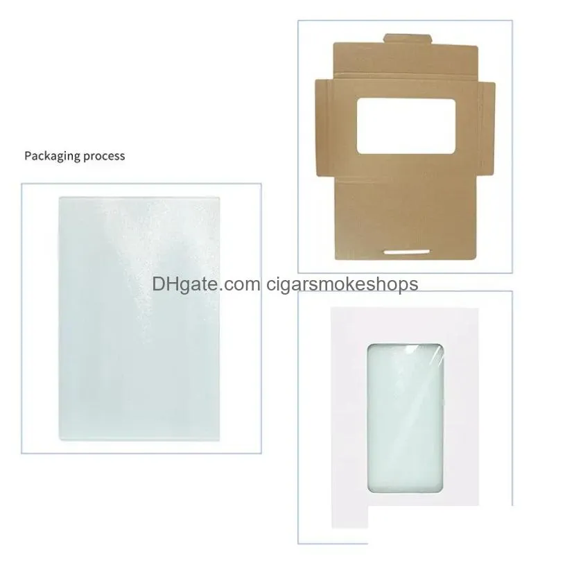 Other Kitchen, Dining & Bar Sublimation Tempered Glass Cutting Board In Kitchen Dining Bar Thermal Transfer Blank Coating Consumables Dhhce