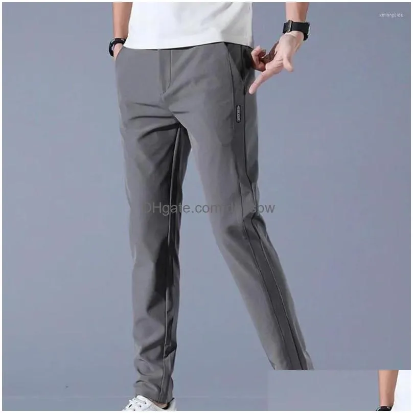 Mens Quick Drying Mens Lightweight Golf Trousers With