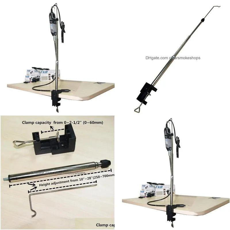 Tool Parts Dremel Holder Hanger With Stand Clamp For Rotary Tools Accessories H210598 Home Garden Tools Dhhlr