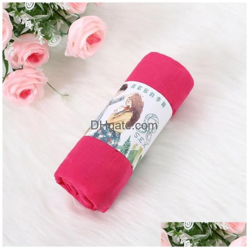 Scarves Cotton And Linen Women Hijabs Ladies Solid Long Shawl Head Scarf Female Hijab Plain Muslim Fashion Headscarf Drop Delivery A Dhgsl
