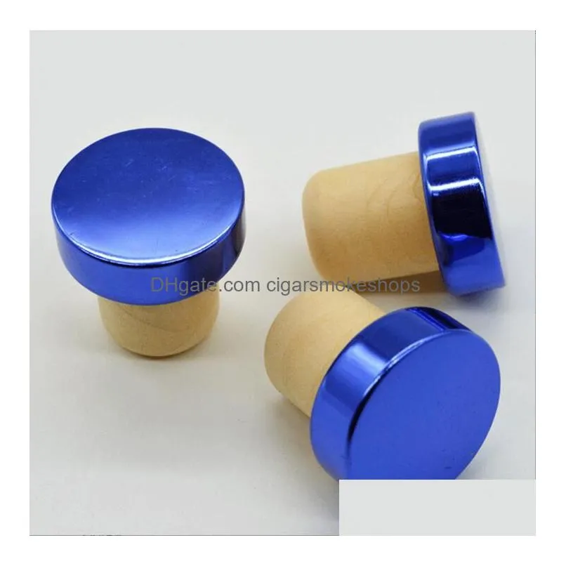Other Bar Products Wholesale T-Shape Wine Stopper Sile Plug Cork Bottle Red Bar Tool Sealing Cap Corks For Beer Home Garden Kitchen, D Dhkcu