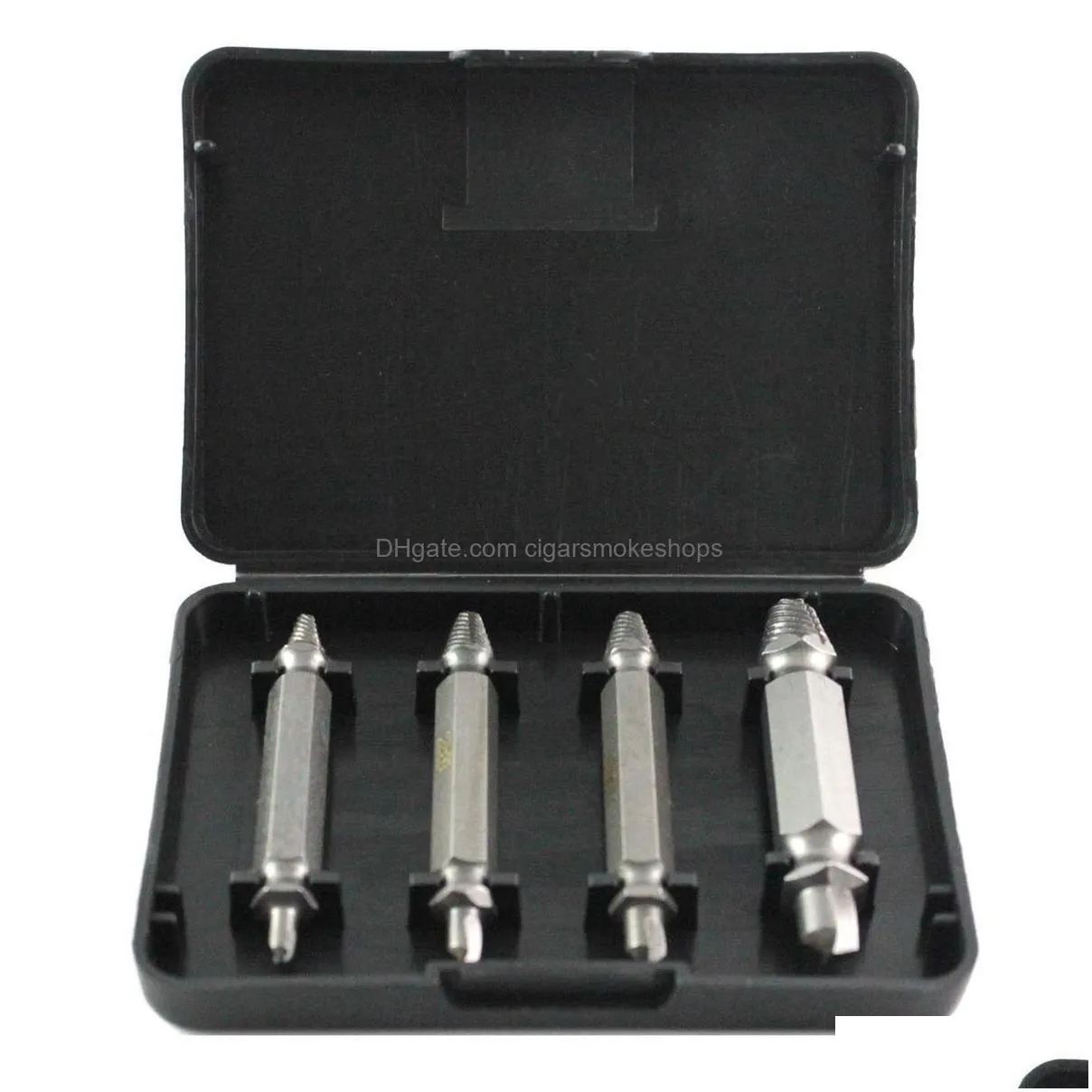 Drill Bits 4341 Damaged Screw Extractor Bolt Set High Speed Steel 4Pcs/Lot Home Garden Tools Power Tools Dh5Cl