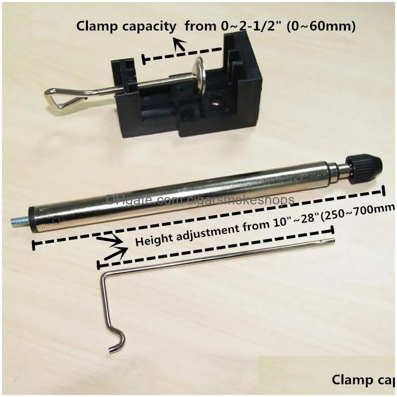 Tool Parts Dremel Holder Hanger With Stand Clamp For Rotary Tools Accessories H210598 Home Garden Tools Dhhlr