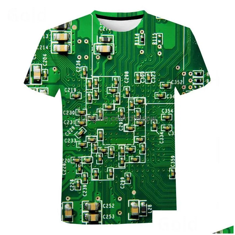 mens plus tees t-shirts 2022 3d print electronic hip hop t shirt men women 3d machine printed oversized t-shirt harajuku style summer short sleeve tee