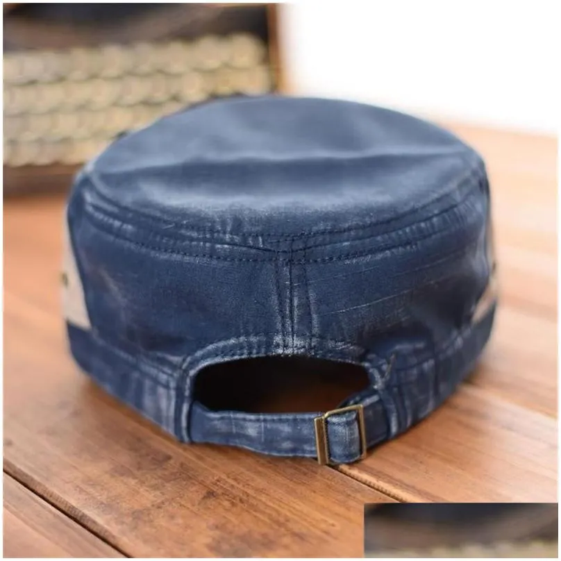 wide brim hats arrival summe cotton polyester breathable hat mens adjustable flat splicing old baseball womens snapback