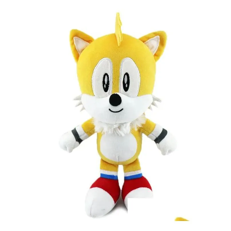 V 2023 Plush Dolls 28Cm Supersonic Toy Sonic The Mouse And Hedgehog Special Styles Dhd04