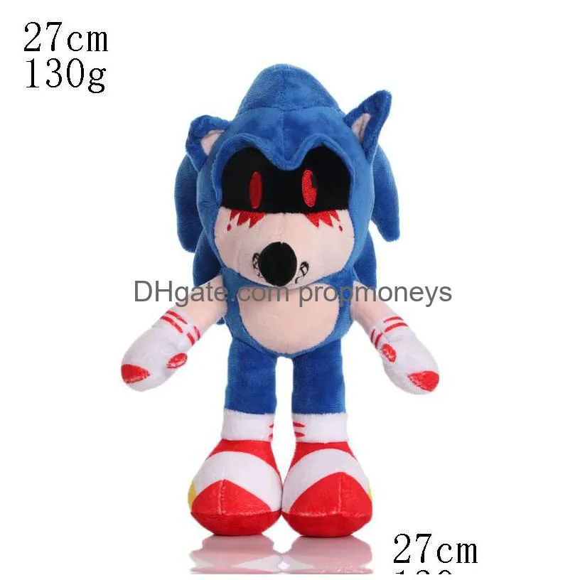 Stuffed & Plush Animals Wholesale Spot Cartoon Super Sonic Doll Mouse Plush Toy Hedgehog Toys Gifts Stuffed Animals Plush Dhsnd