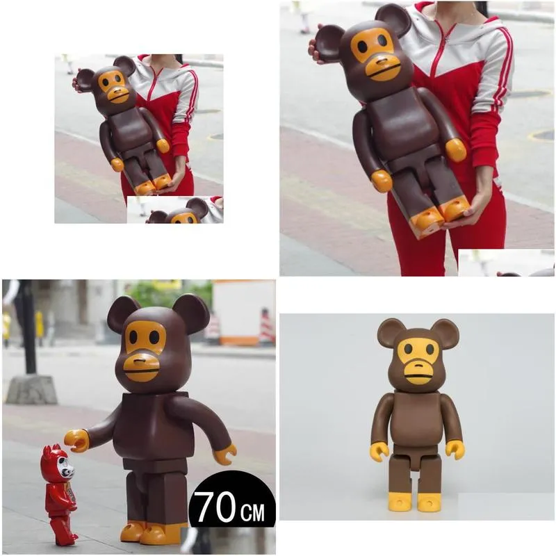  -selling games 1000% 70cm 5kg the bearbrick ape of types ch art figure doll pvc collection model room decoration toys