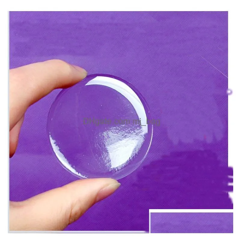 Craft Tools 2 Inch 50Mm 3D Dome Circle Round Clear Epoxy Sticker For Diy Self Adhesive Crafts Jewelry Home Decoration Home Garden Arts Dhj8B