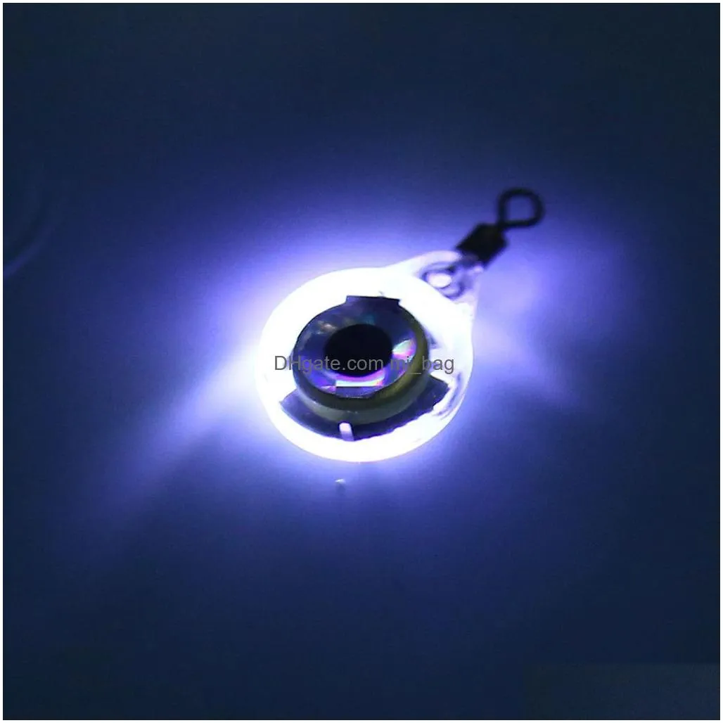 LED Mini Fish With Lighting Lure Eye Shape Squid Bait For Party Favors,  Deep Drop Underwater Attracting Fish With Light, Luminous Home Garden Dhol8  From Mj_bag, $0.77