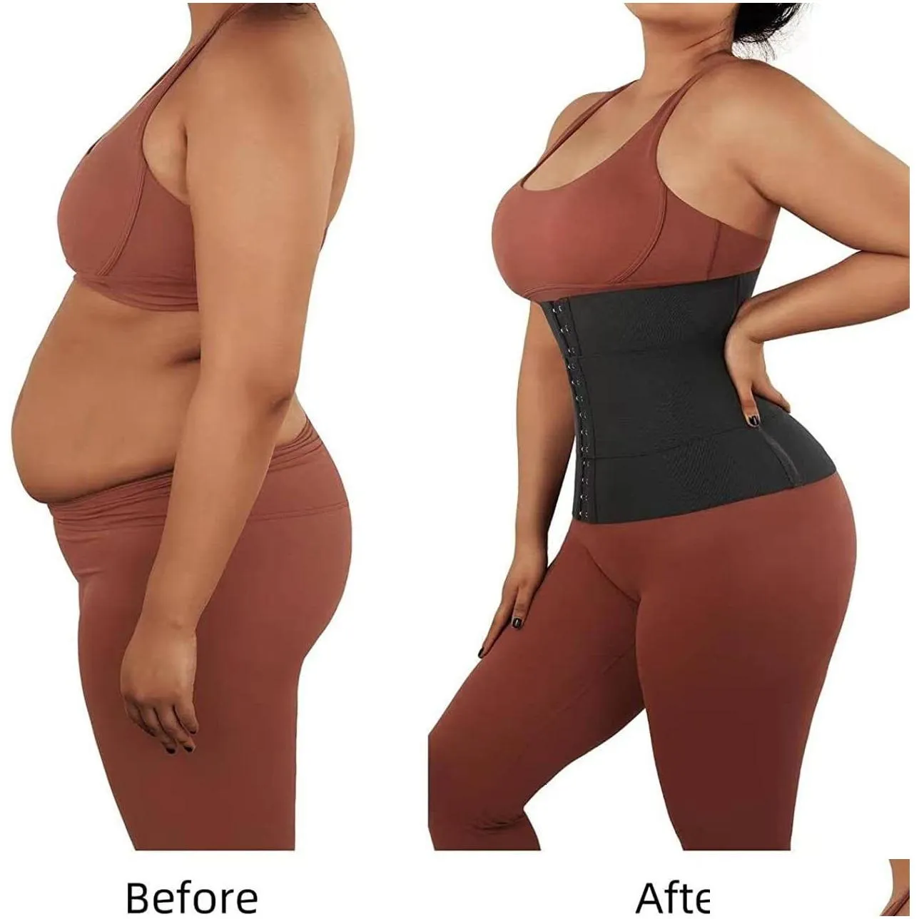 waist tummy shaper trainer body shapewear women slimming sheath woman flat belly girdle postpartum wrap belt faja corset 230221