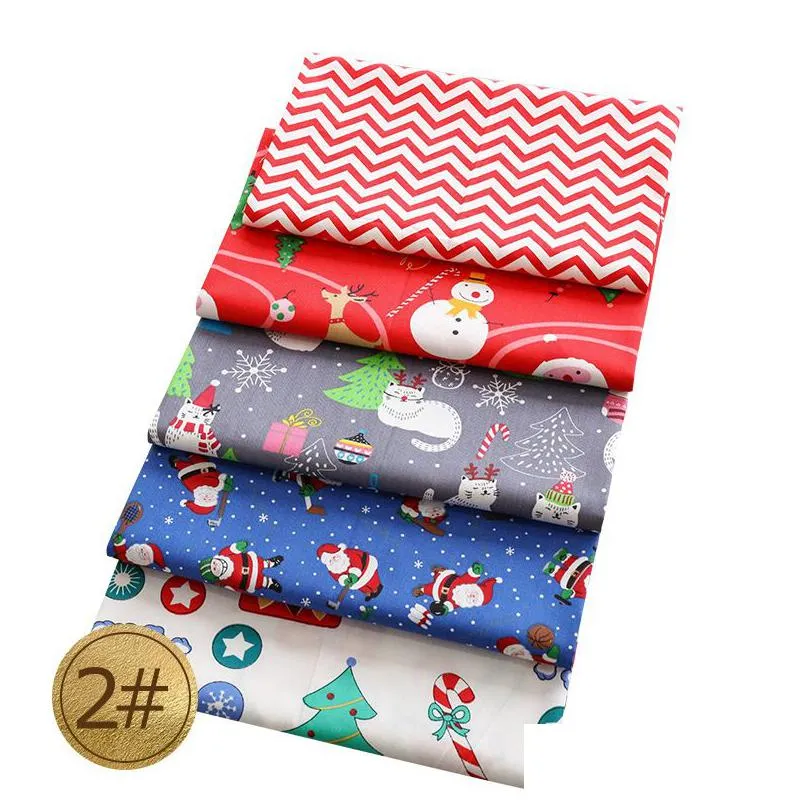 christmas serieswork fabric diy sewing twill 100% cotton fabric for baby clothes bedding textile tilda quilting tissus