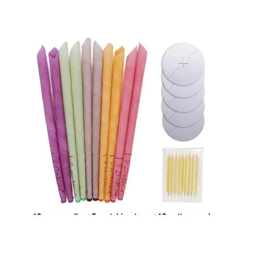 A Set Ear Cleaner Wax Removal Ear Candles Care Healthy Horn With Earplugs Horn Plug With Plugs And Tray Cott jllWrh