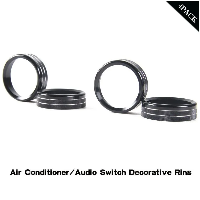 air conditioner audio sound switch decorative ring for ford f150 xlt 16add 4pcs