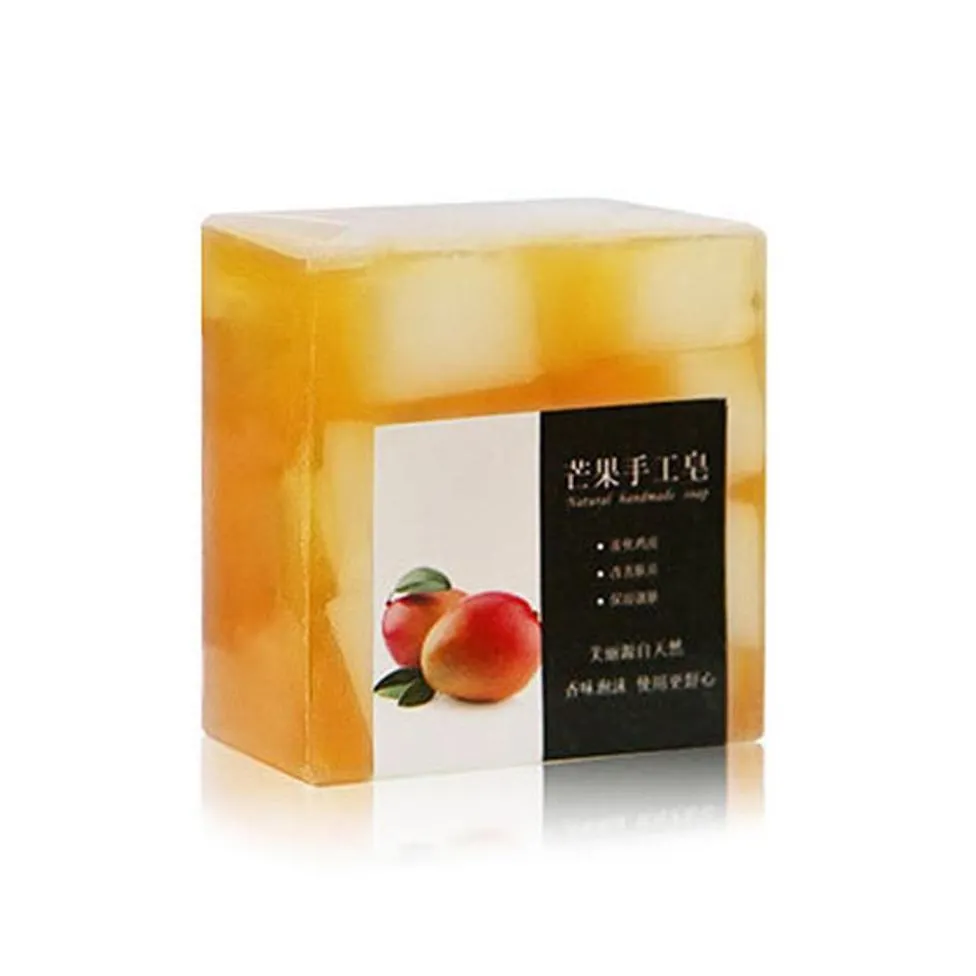 papaya  cherry fruit handmade soap oil controlskin care cleansing264l