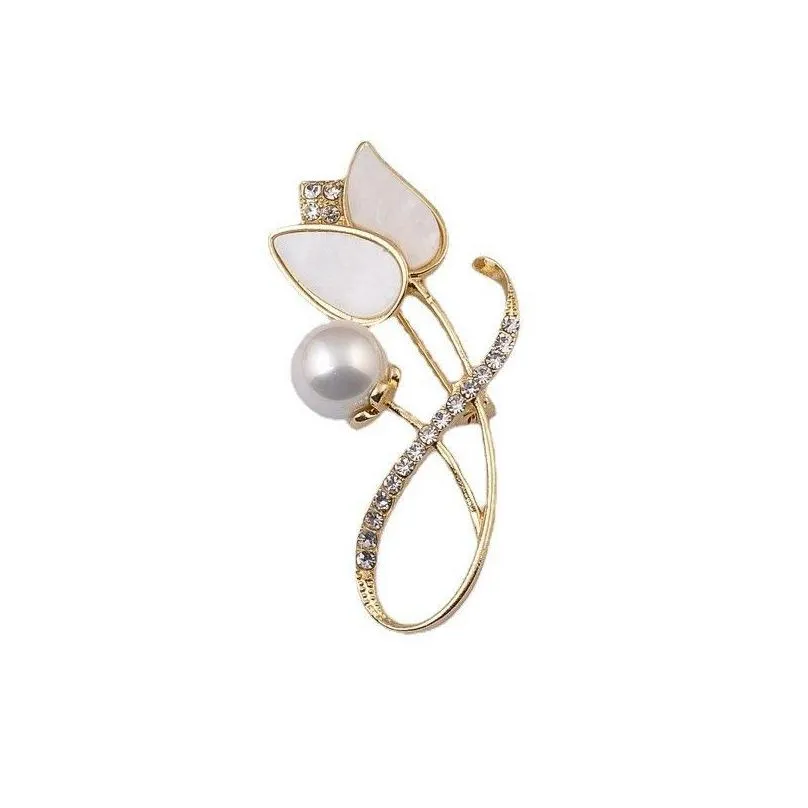  fashion natural pearl butterfly flower brooch women cute high quality dragonfly brooches pins clothing lady jewelry decorative