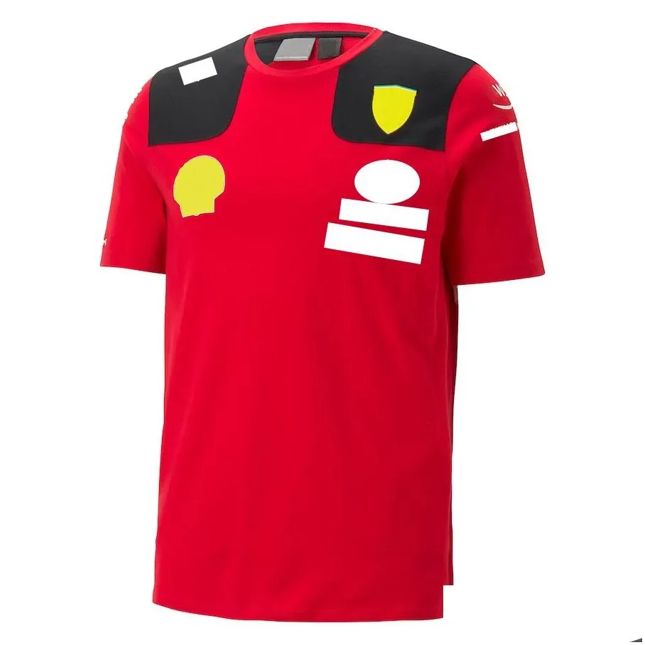  ferrai f1 t-shirt apparel formula 1 fans extreme sports fans breathable clothing top oversized short sleeve custom 2023
