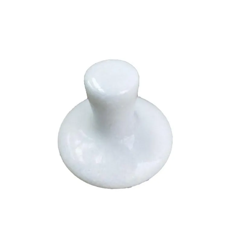 2021 natural jade mushroom massage stone carved back body point massager lava oil spa rocks