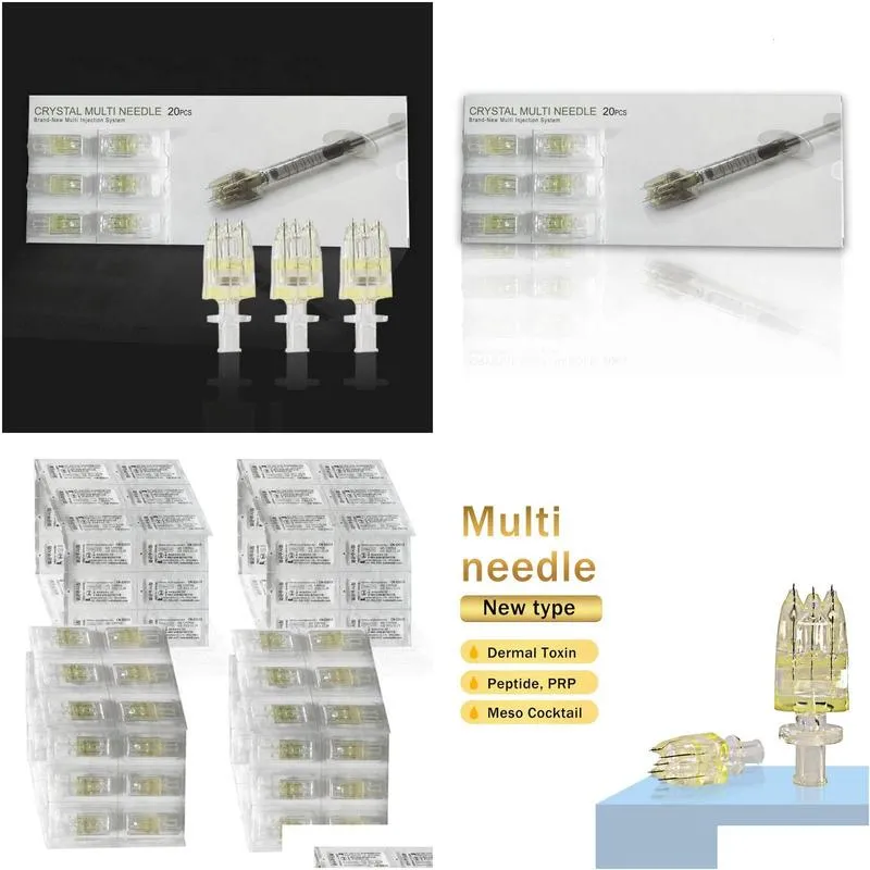 tattoo needles mesotherapy crystal multi 5 pin 32g 1.5mm 5pins 4pns 3pins 32g 34g 1.0mm 1.25mm 1.5mm m 221128