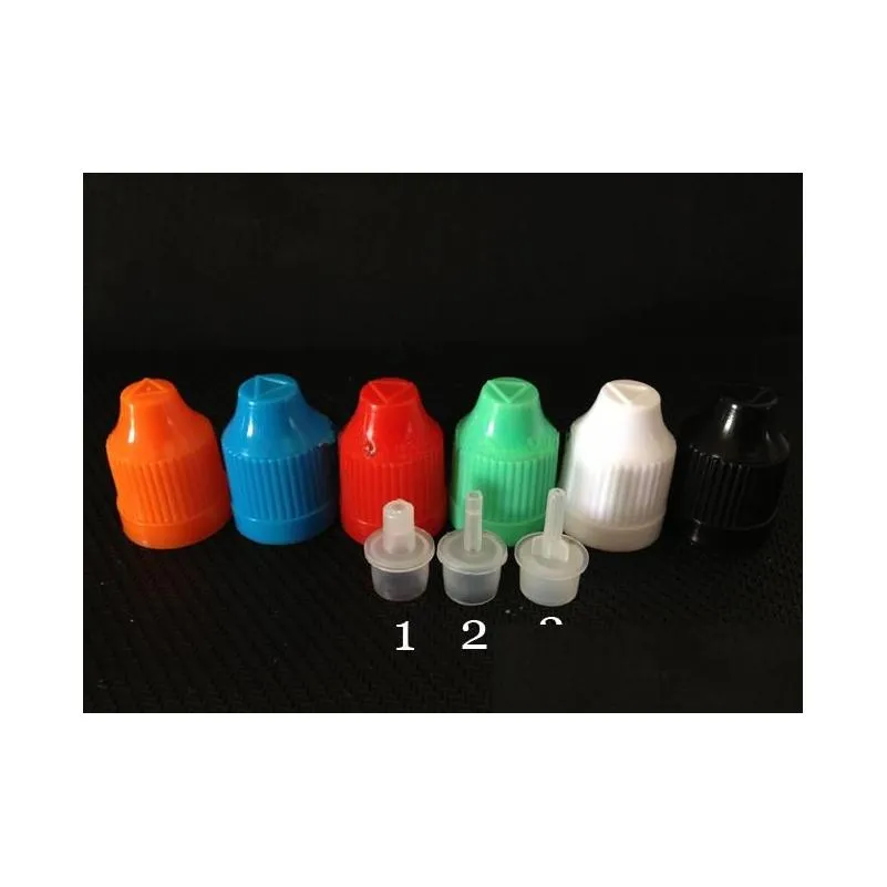 Packing Bottles Wholesale Liquid Pet Dropper Bottle With Colorf Childproof Caps Long Thin Tips Clear Plastic Needle Bottles 5Ml 10Ml 1 Dhqnk