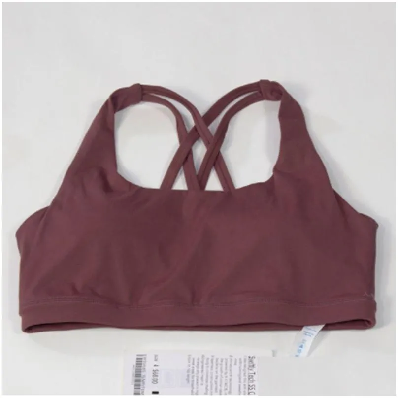Yoga Outfit Lu-088 Align Womens Yoga Bra Crop Top Gym Clothing For Fitness Female Underwear Yogas Clothes Girls Sportswear Woman Bodic Dhcex