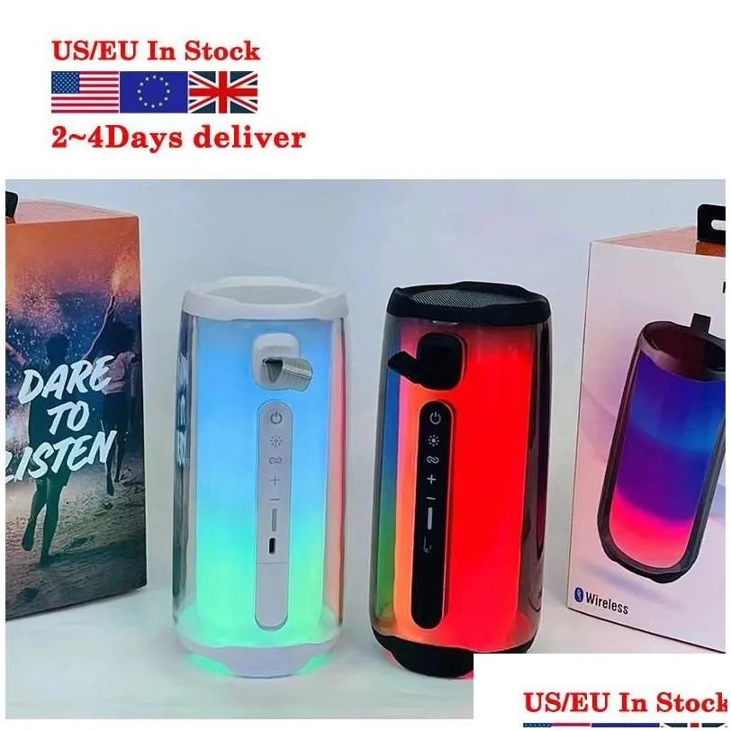 portable speakers pse 5 high quality wireless bluetooth seapker waterproof subwoofer rgb bass music o system drop delivery electronic