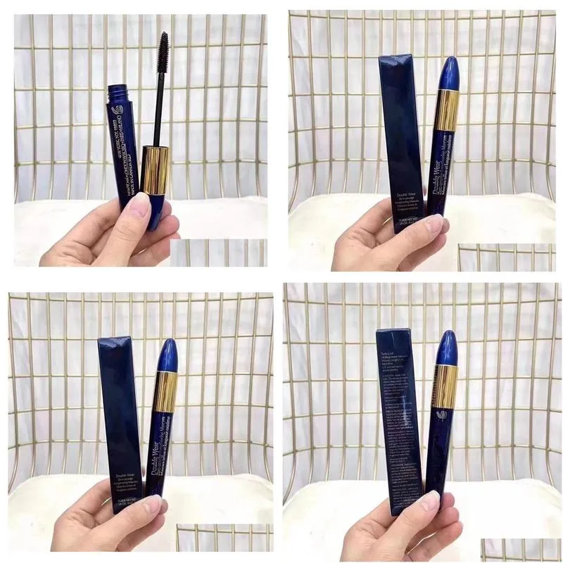 brand double ware mascara lenghening with makeup mascara 9ml maquillage