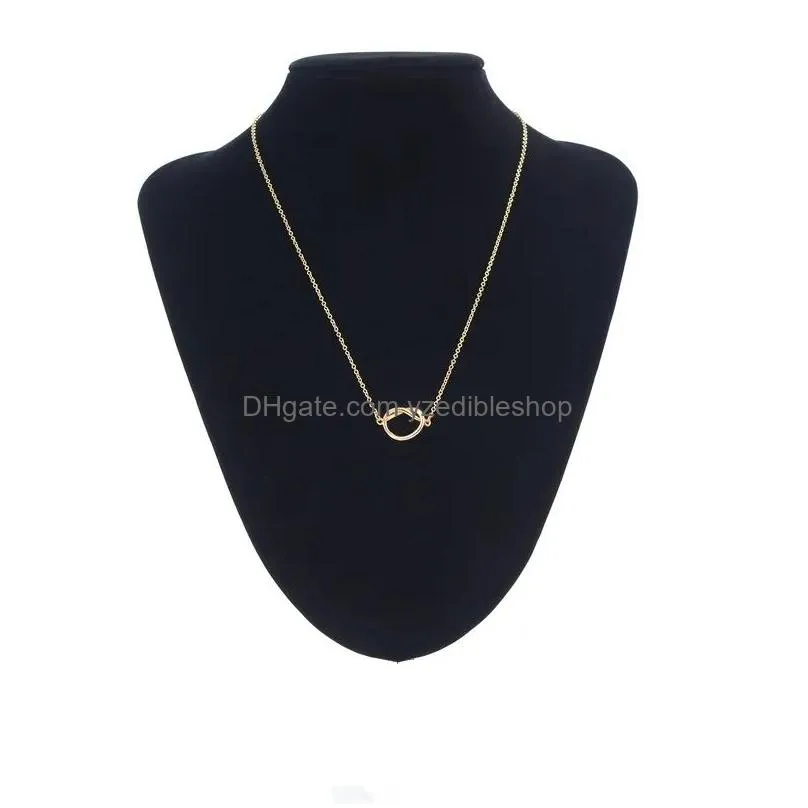 fashion knot pendant necklaces a lovely knotting pendant necklacespersonality love complex collarbone chain necklaces for women
