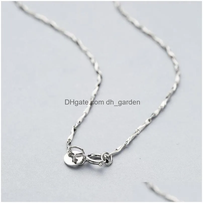 factory direct sales s925 silver dollar treasure chain fashion pure silver necklace korean silver jewelry chain wholesale chain