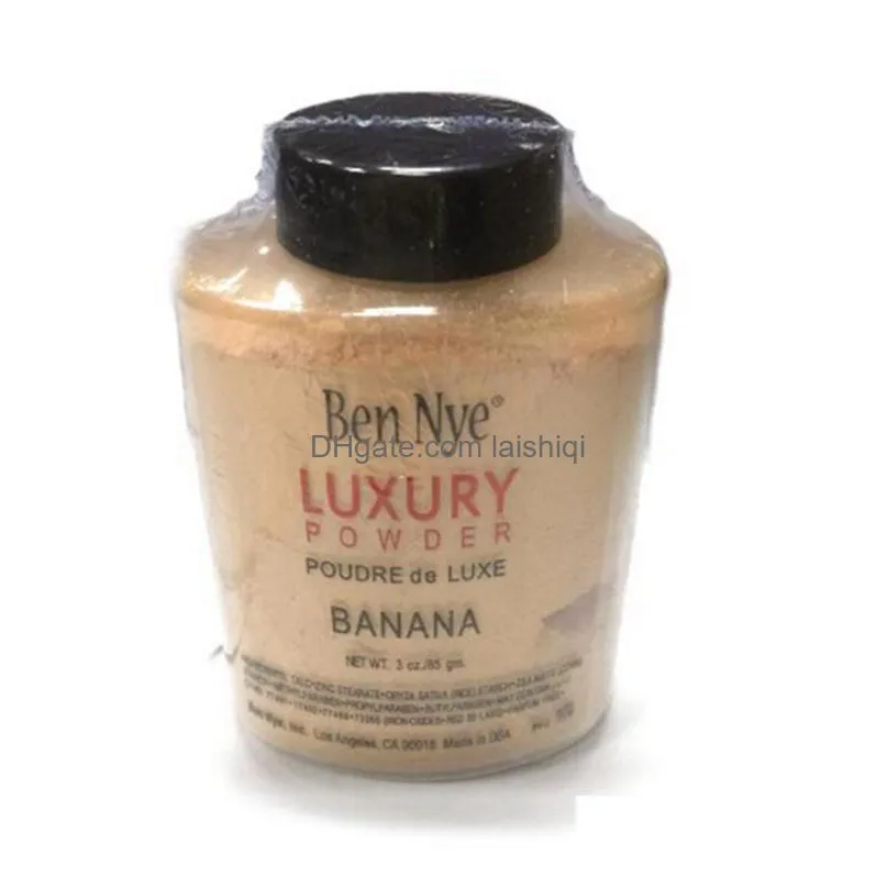 ben nye powder foundation 85g natural face loose powders waterproof banana brighten longlasting 1pc drop7957830