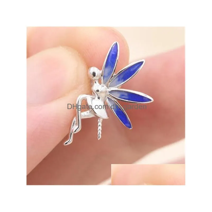 s925 sterling silver pendant settings accessories pearl necklace drop empty diy enamel fairy mount