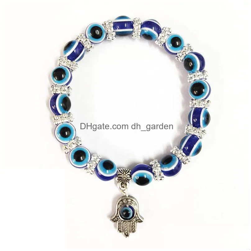 manufacturers direct selling express popular hand beads strands string vintage blue eye bead fatimas hands devils eyes lucky