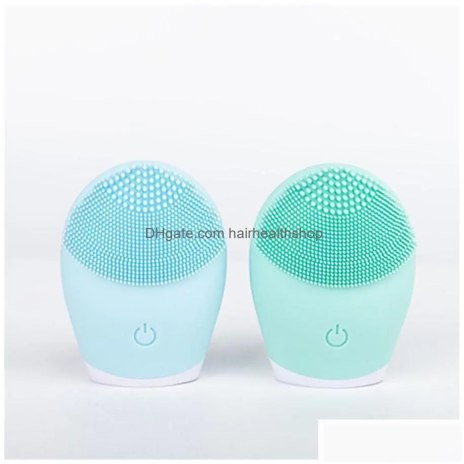 Cleaning Tools & Accessories Electric Face Cleansing Brush Waterproof Deep Pore Facial Clean Sile Cleanser Mas Skin Care Xbjk2006 Drop Dhj8Z