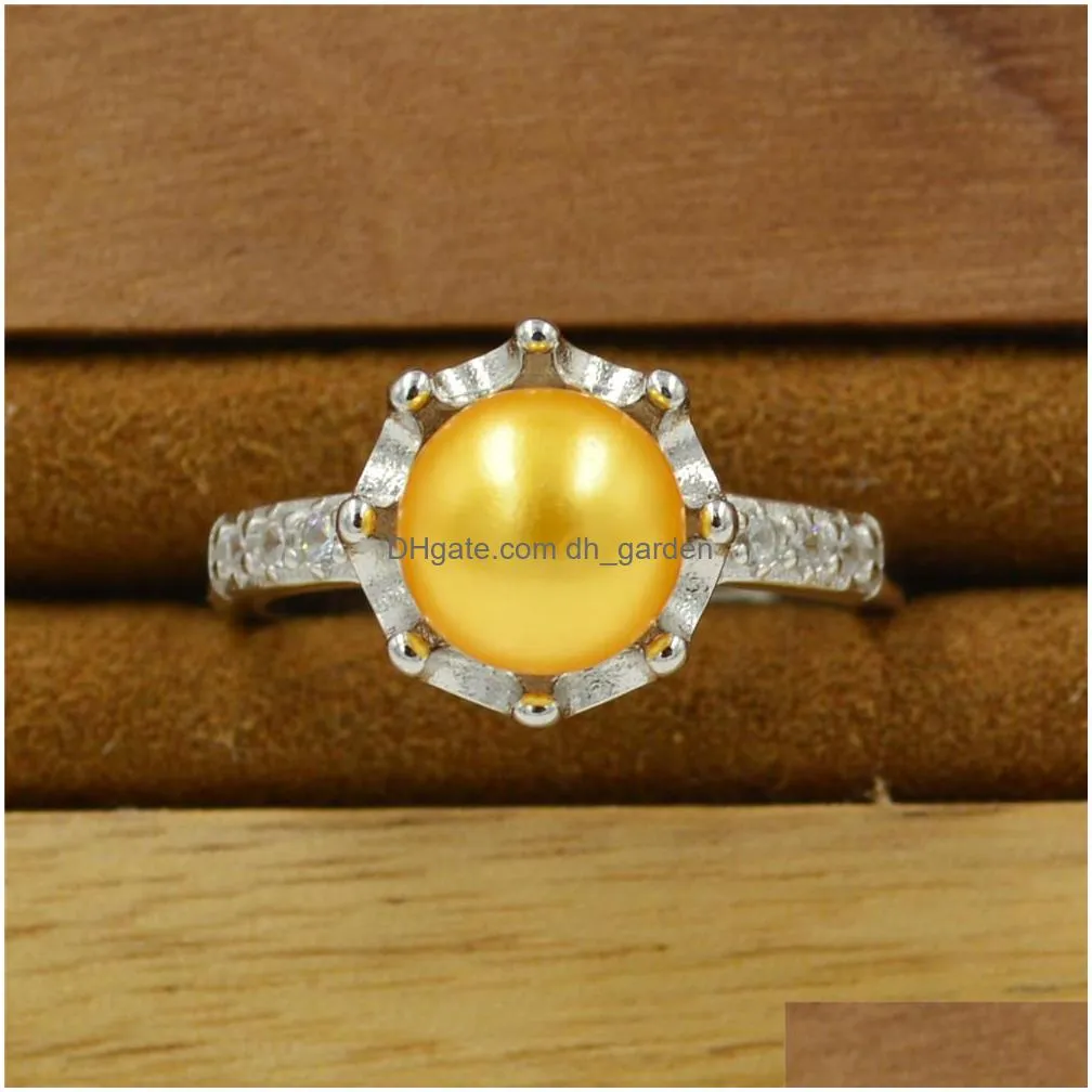 s925 sterling silver rings accessories pearl silver accessories wholesale sterling silver pearl rings mounts imperial crown style