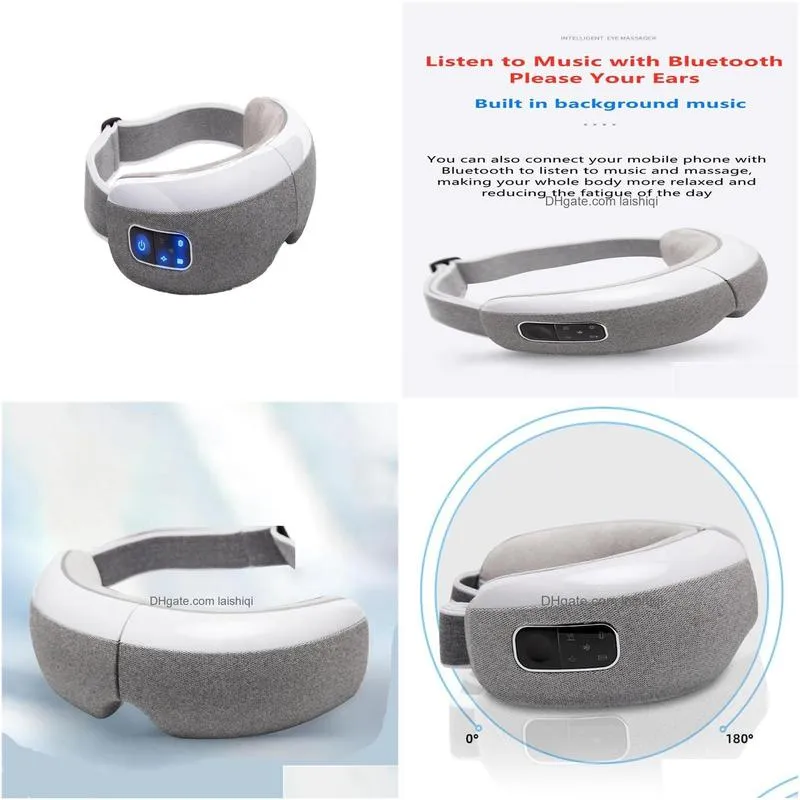 eye massager 12d smart eye care with music electric relieve stress relief system machine283b253u8047910