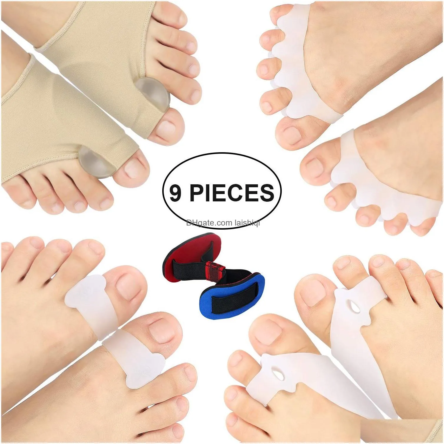 bunion corrector protector sleeves kit foot treatment for cure pain in big joint tailors hallux valgus hammer separators