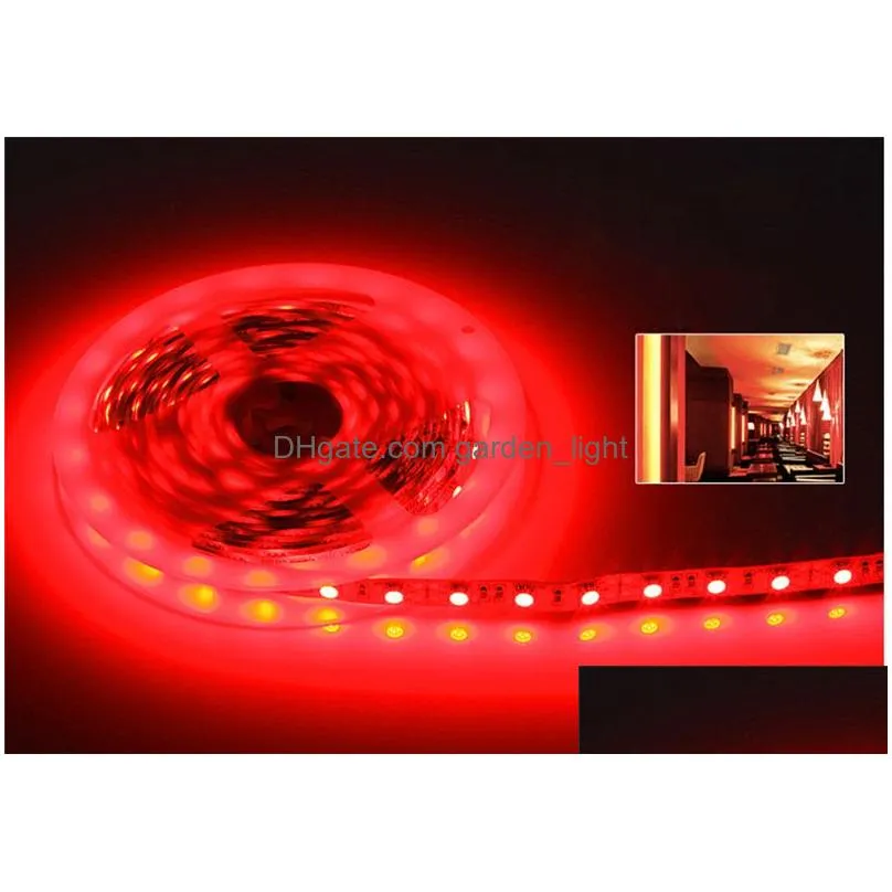 led strip light 5050 5630 2835 flexible rope light 5m 60leds/m 300led smd 12v lamp for home kitchen under cabinet