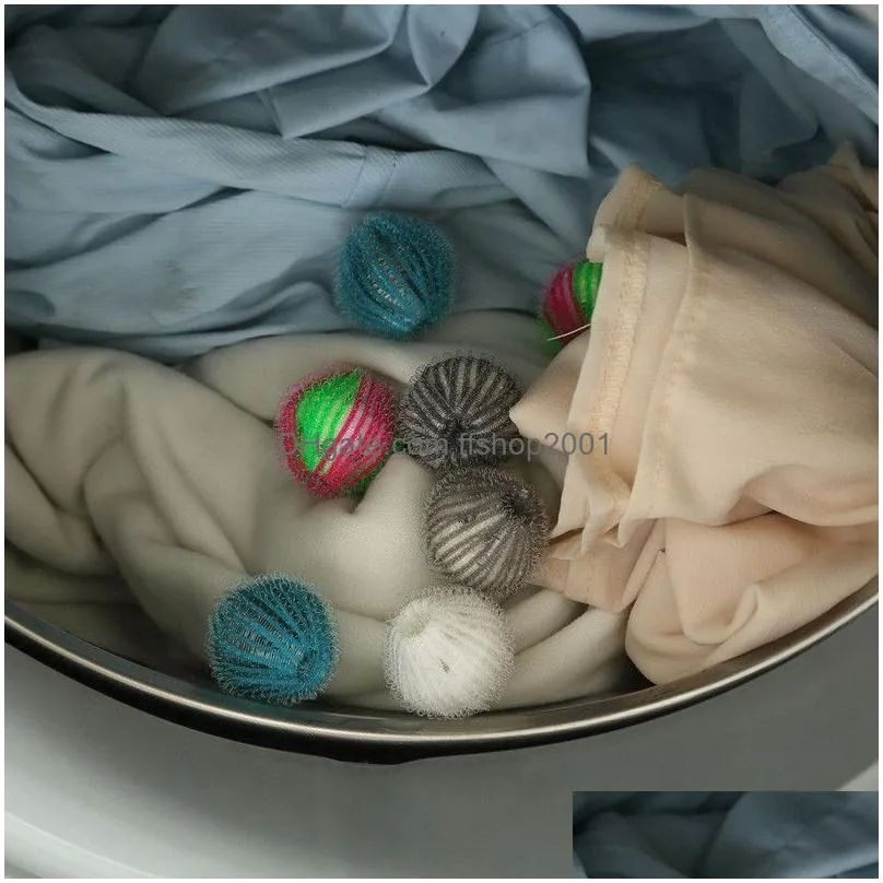 nylon laundry products ball household anti-entanglement washing machine tools hair removal laundrys cleaning balls