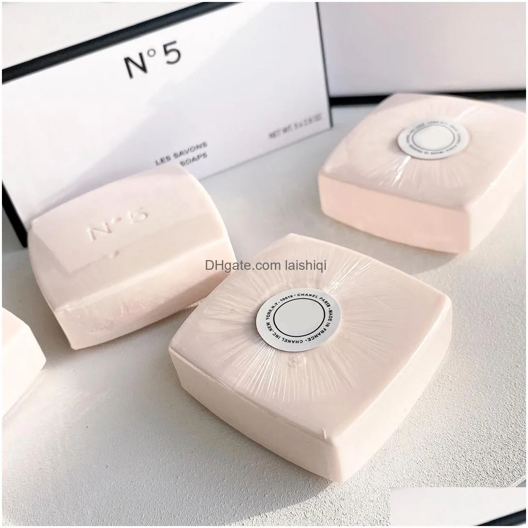 brand pink number 5 soap les savons fragrance scented body bath 5x75g solid perfume fast ship