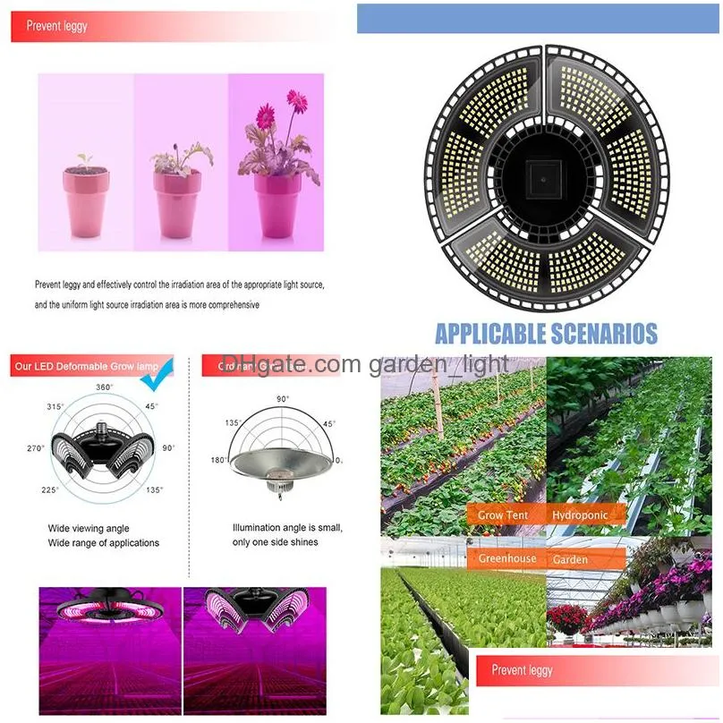 e27 led grow light plants 100w 200w 300w 400w full spectrum ac 85-265v phyto lamp growth lighting of indoor leds chip greenhouse hydroponics plant