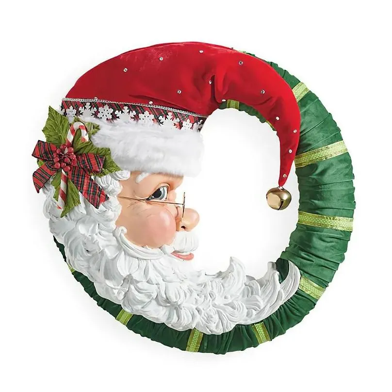 Christmas Decorations Christmas Decorations Crystal Tree Santa Claus Snowman Rotating Scpture Window Paste Sticker Winter Year Party H Ot7L1