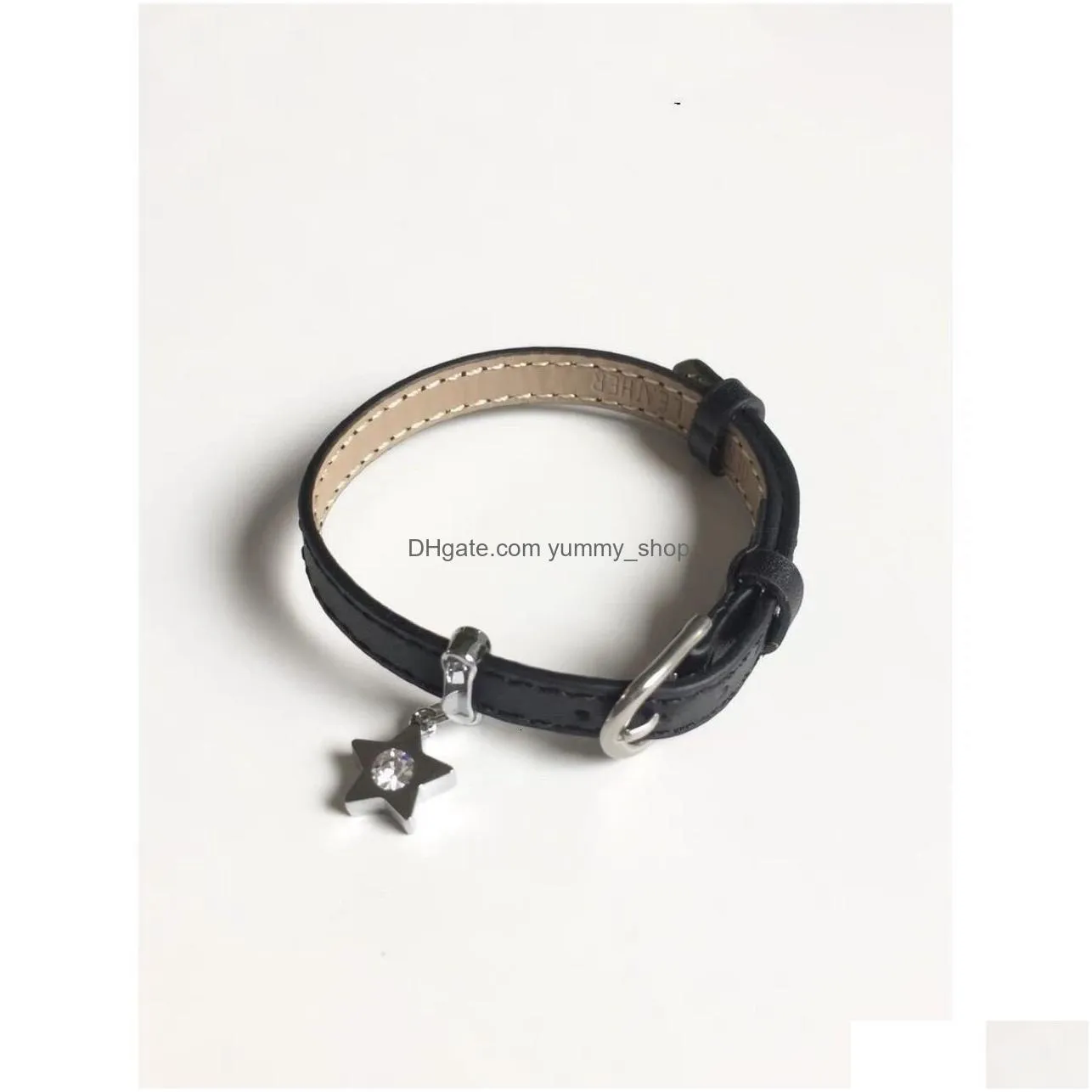 chain y2k harajuku star charms steel belt bracelets bangles for women egirl punk cool pentagram bracelet on hand jewelry 230508