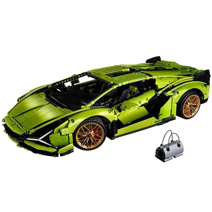 blocks technical car 42115 lambo sian rs daytona sp3 chiron remote control toys for boys bricks gifts model building kits for adults