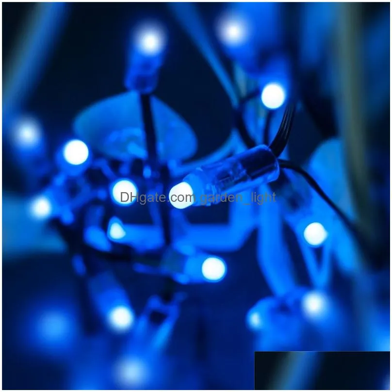 led pixel module diffused digital led rope light dc12v full color christmas ip68 waterproof light for advertising board decoration