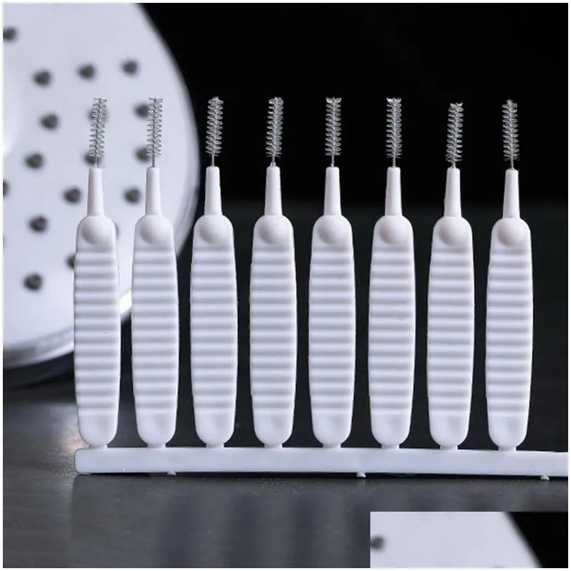 Cleaning Brushes Bathroom Micro Mini Nylon Cleaning Brush Shower Head Anti Clogging Computer Keyboard Cleaner Phone Hole Dust Tool Hom Otfli