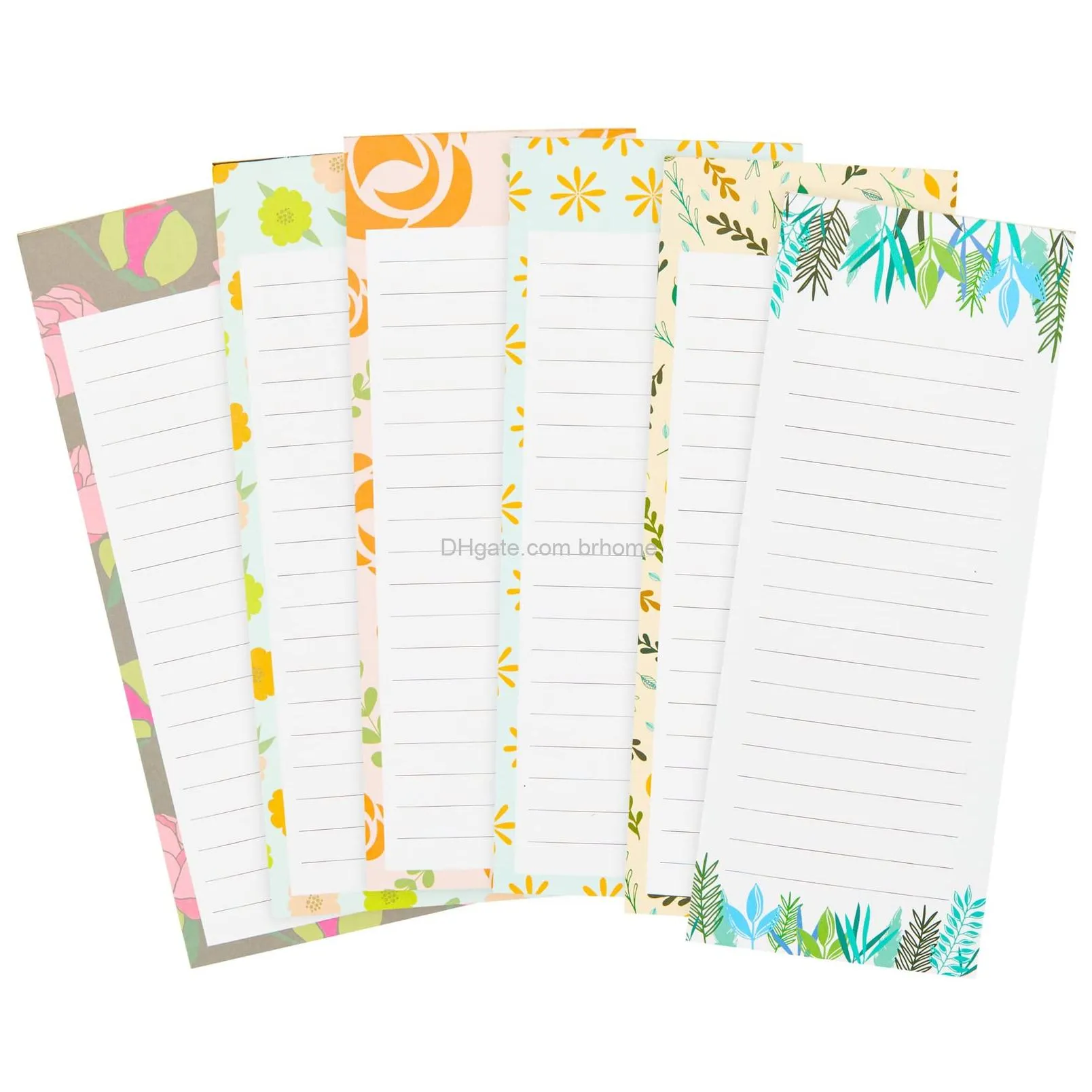 magnetic notepads 60 sheets per pad 3.5 x 9 star patterns for fridge kitchen shopping grocery todo list memo reminder note book stationery starnotes moonlight